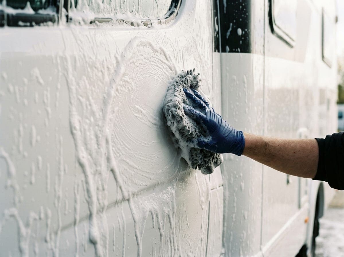 Camper of caravan wassen bij Carisma Detailing in Groningen