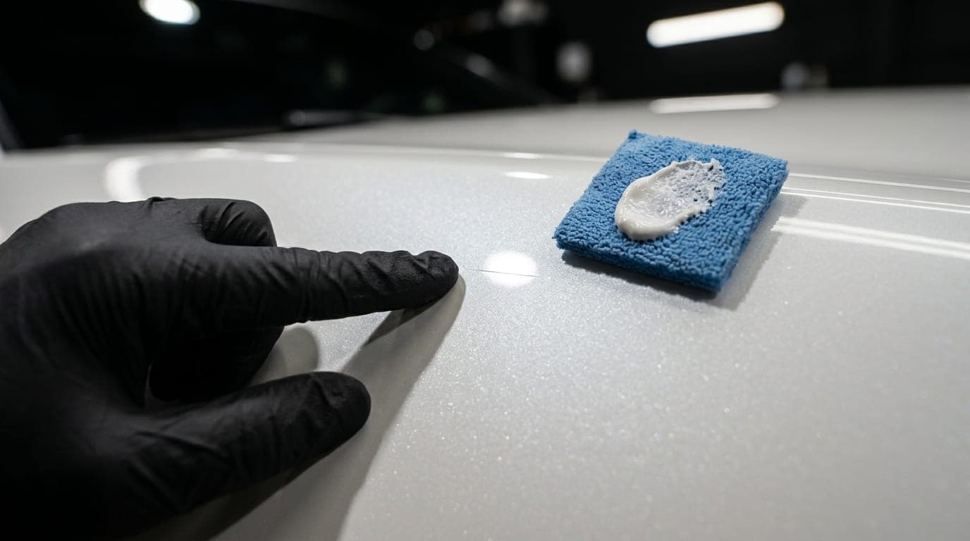 Teflon wax bij Carisma Detailing Groningen